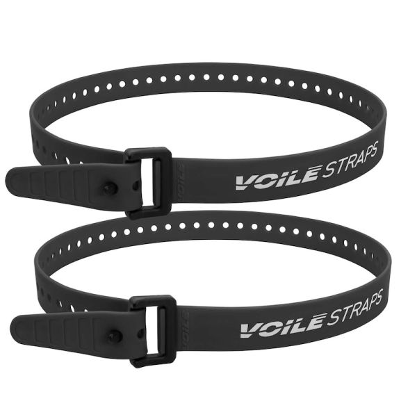 Voile Straps 32” XL Series Nylon Buckle 2-Pack - Black