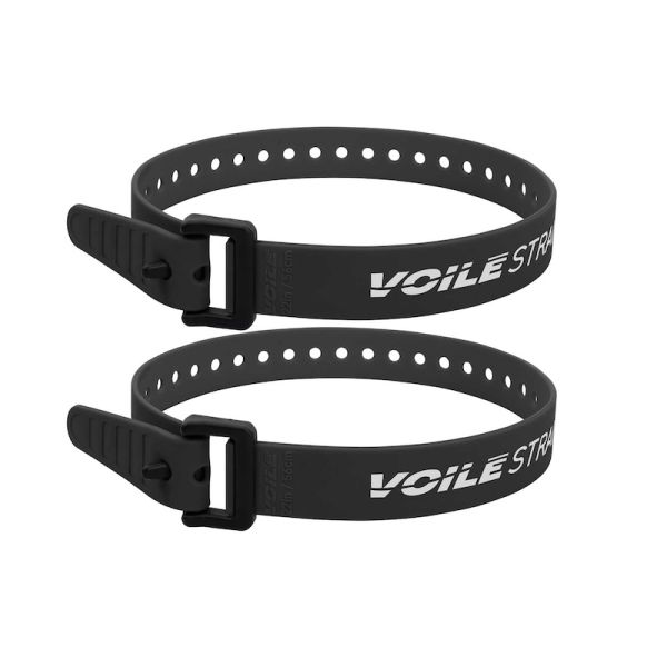 Voile Straps 22” XL Series Nylon Buckle 2-Pack - Black