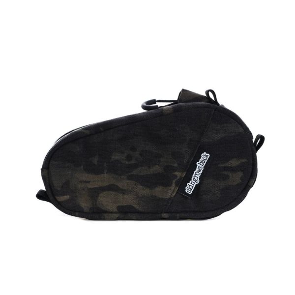 Skingrowsback Amigo Top Tube Bag, Strap Version - Multi Cam Black