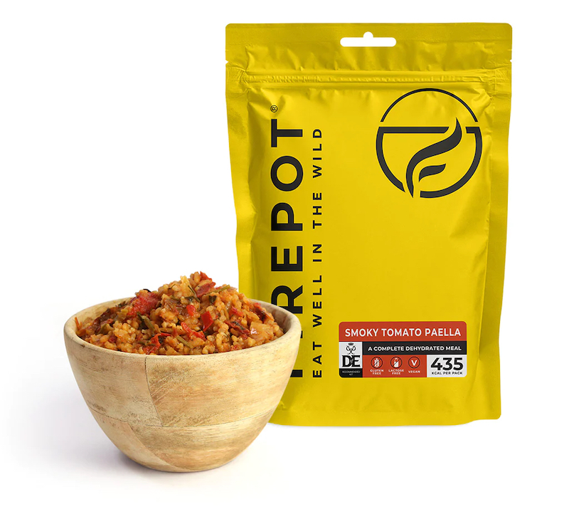 Firepot - Paella mit geräucherten Tomaten - 135g | BIKEPACKING.at ...
