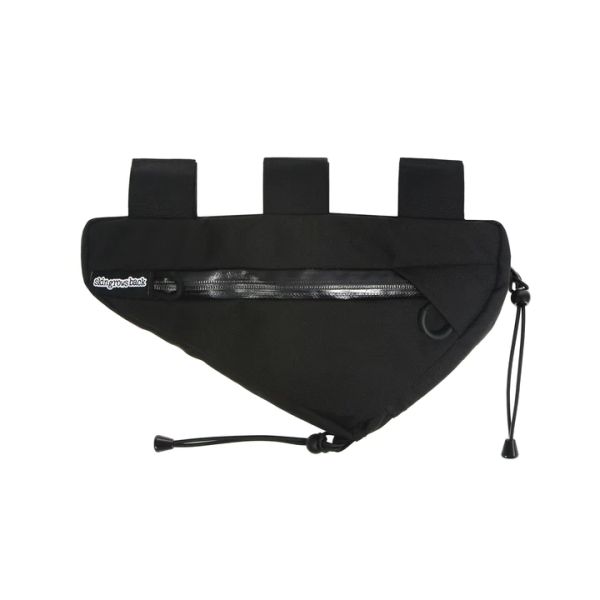 Skingrowsback Wedge Frame Bag, 3x50mm tabs - Black