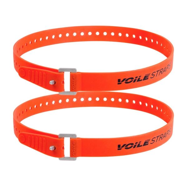 Voile Straps 32” XL Series Aluminium Buckle 2-Pack - Orange