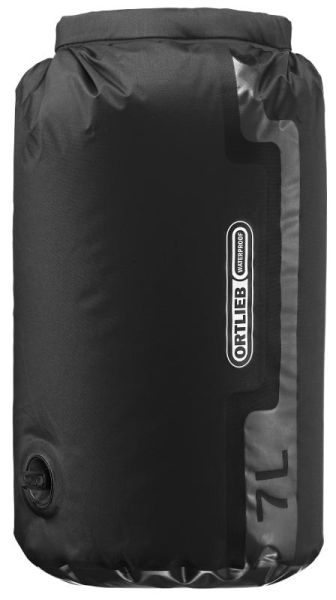 Ortlieb Ultraleichter Packsack PS10 mit Ventil, 7 l. - schwarz