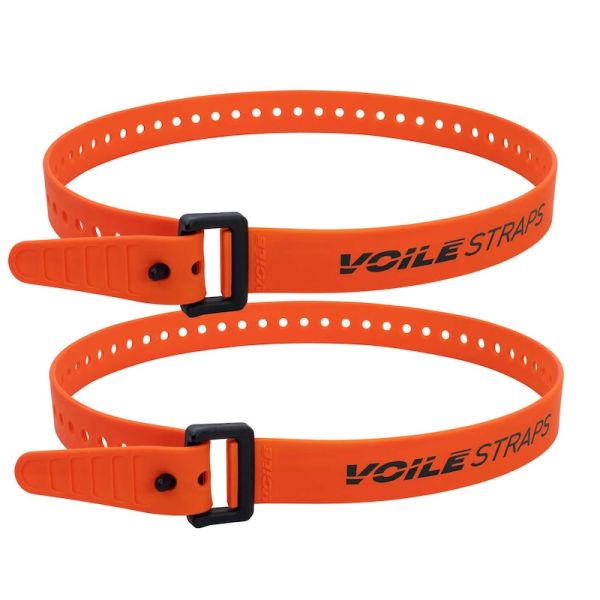 Voile Straps 32” XL Series Nylon Buckle 2-Pack - Orange