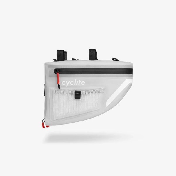 CYCLITE HANDLE BAR AERO BAG / 02 - Light Grey