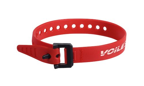 Voile Straps 15” Nylon Buckle - Red
