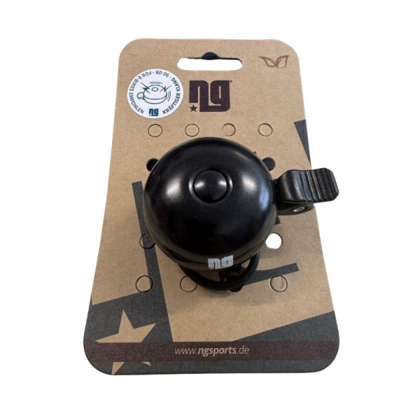 NG Sports Kaeng E-Bike Fahrradklingel, 19.2-25.0mm - Black