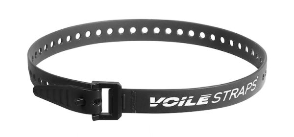 Voile Straps 25” Nylon Buckle - Black