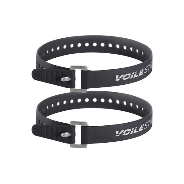 Voile Straps 22” XL Series Aluminium Buckle 2-Pack - Black