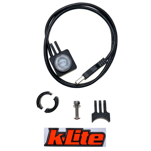kLite - QUBE V2 rear flashing bicycle light