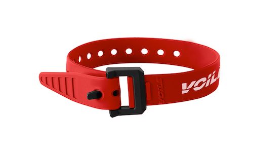 Voile Straps 12” Nylon Buckle - Red