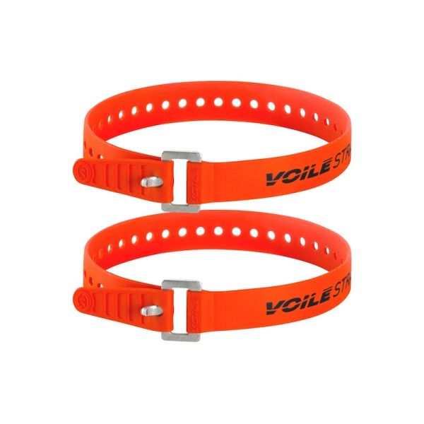 Voile Straps 22” XL Series Aluminium Buckle 2-Pack - Orange