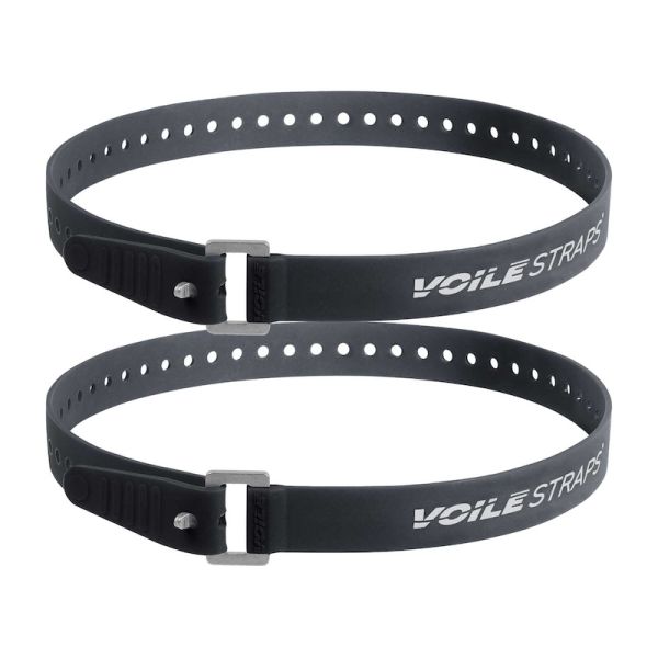 Voile Straps 32” XL Series Aluminium Buckle 2-Pack - Black