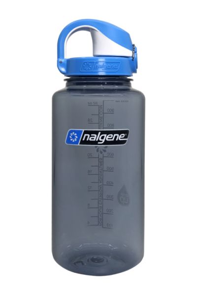 Nalgene - Wide Mouth Lock Top Bottle grey 1,0l