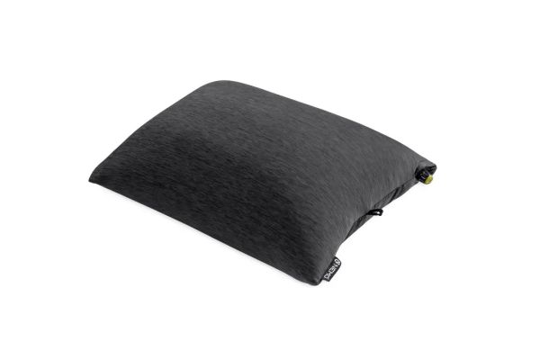Nemo King Luxury Backpacking Pillow - Black Pearl/Birch Bud