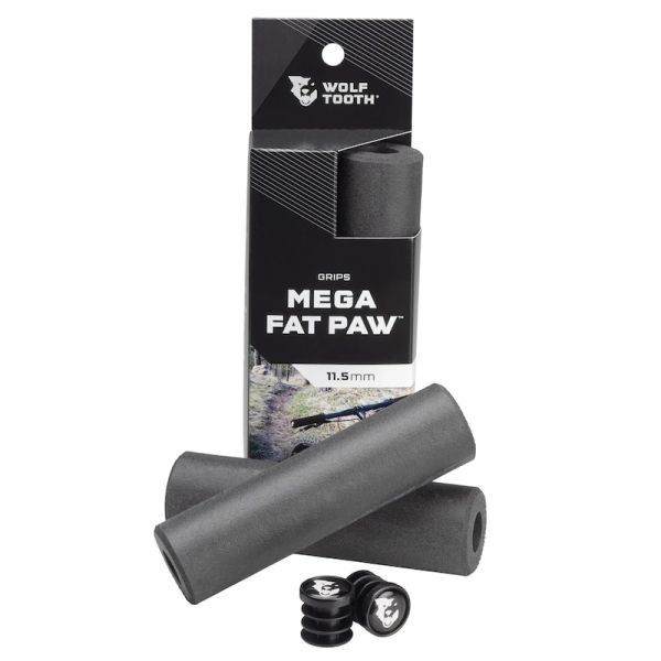 Wolf Tooth Mega Fat Paw Grips - Black